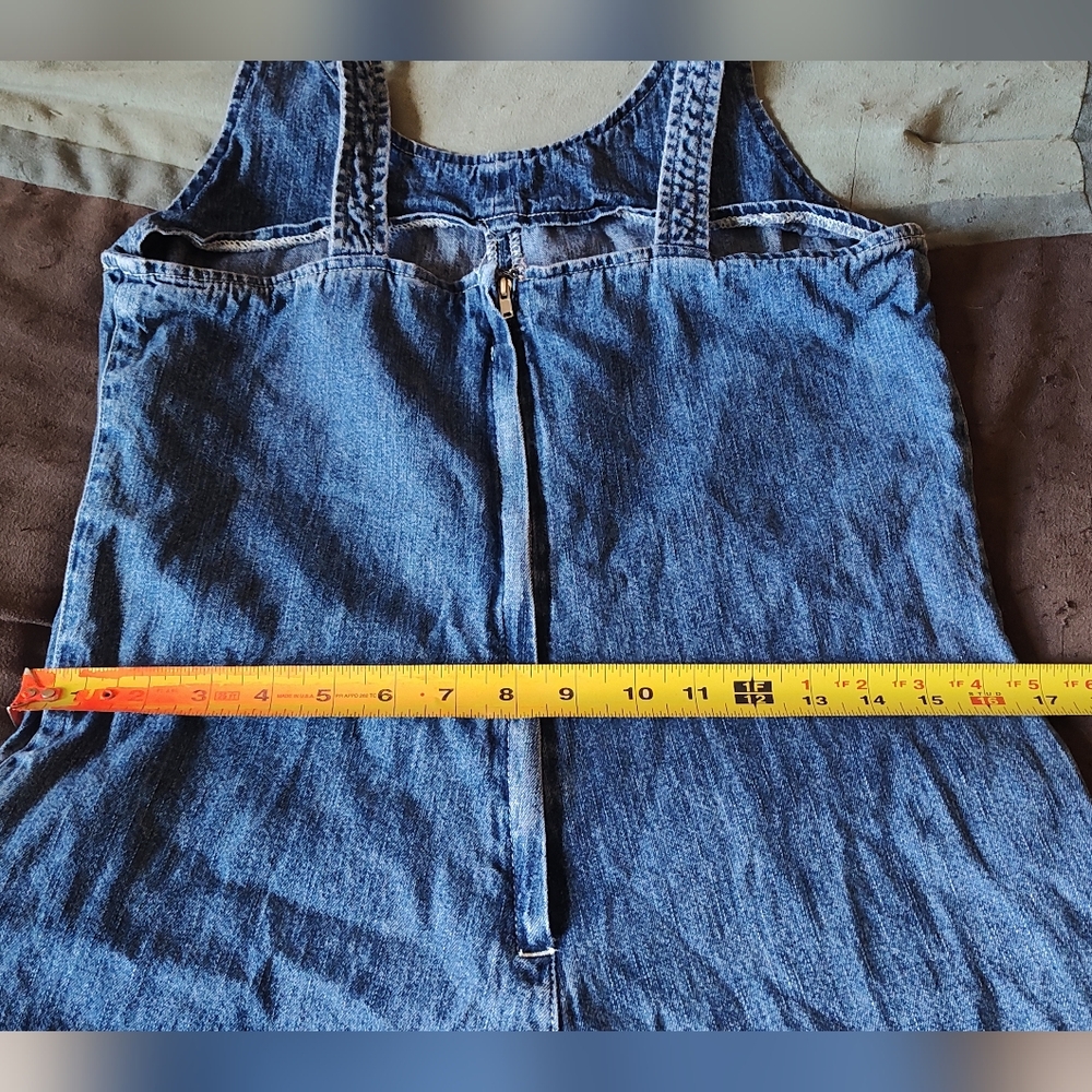 Vintage 90's Esprit denim romper Size 8 - Picture 7 of 8